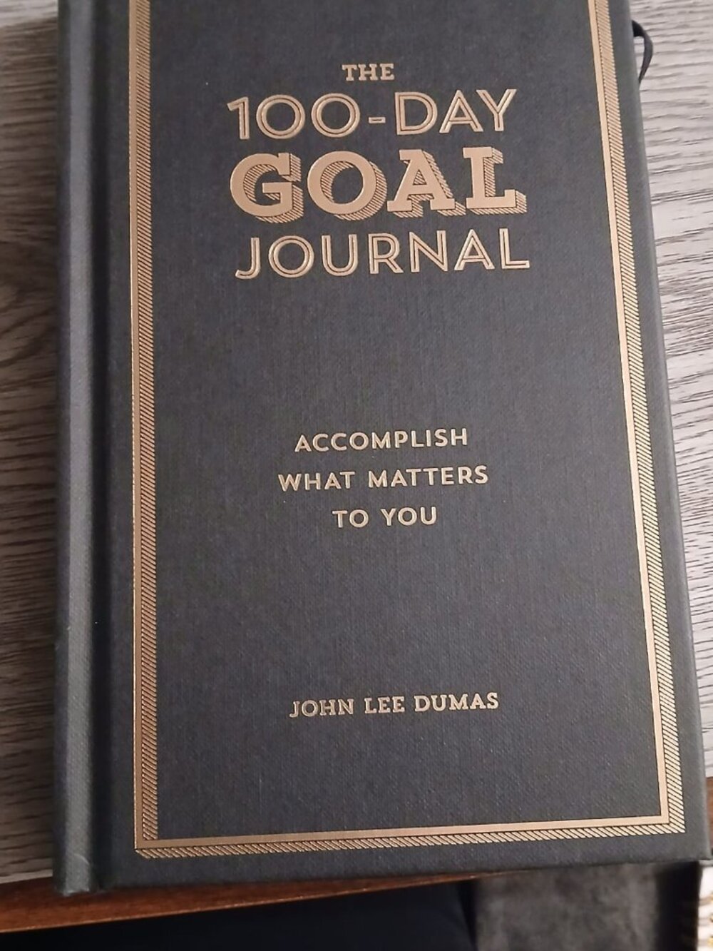🤩2/$30 - 100 Day Goal Journal By John Lee Dumas - Hardcover Book